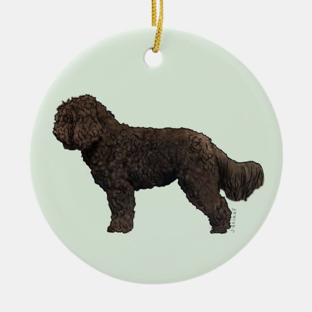 Barbet Ornament (Vorne)