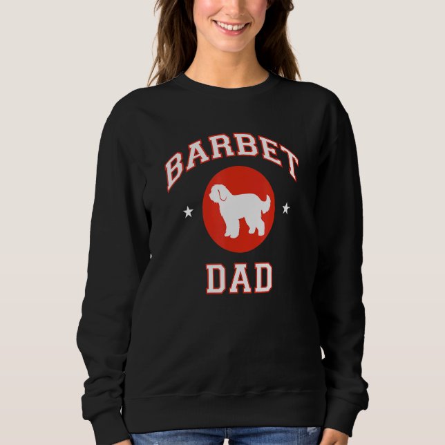 Barbet Vater Sweatshirt (Vorderseite)