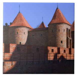 Barbican, Warschau, Polen Fliese