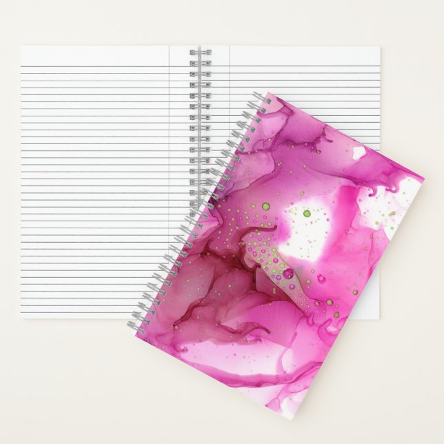 Barbie Hübsch in Pink BS Abstrakt Notizbuch (Innen)
