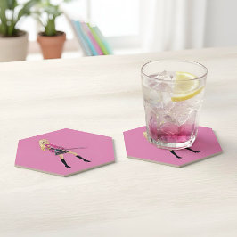Barbie Paper Coaster Untersetzer