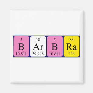 Barbra Periodenmagnet Magnet