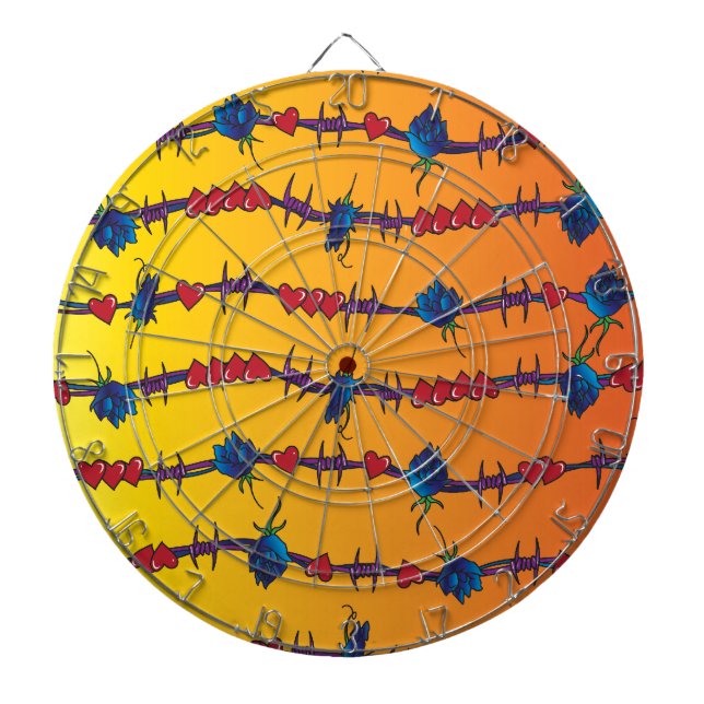 Barbwire Dartscheibe (vorne)