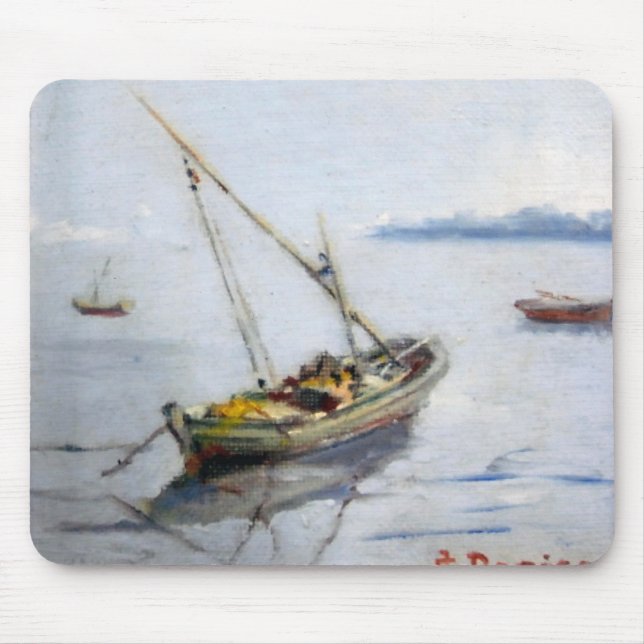 Barca/Kleinboot Mousepad (Vorne)