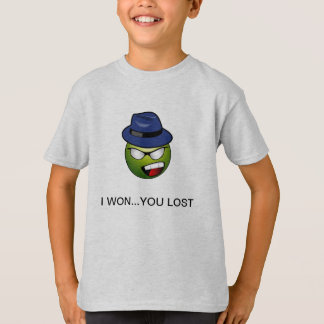 Barcalis Grafik- ich gewann… Sie verlor T-Shirt