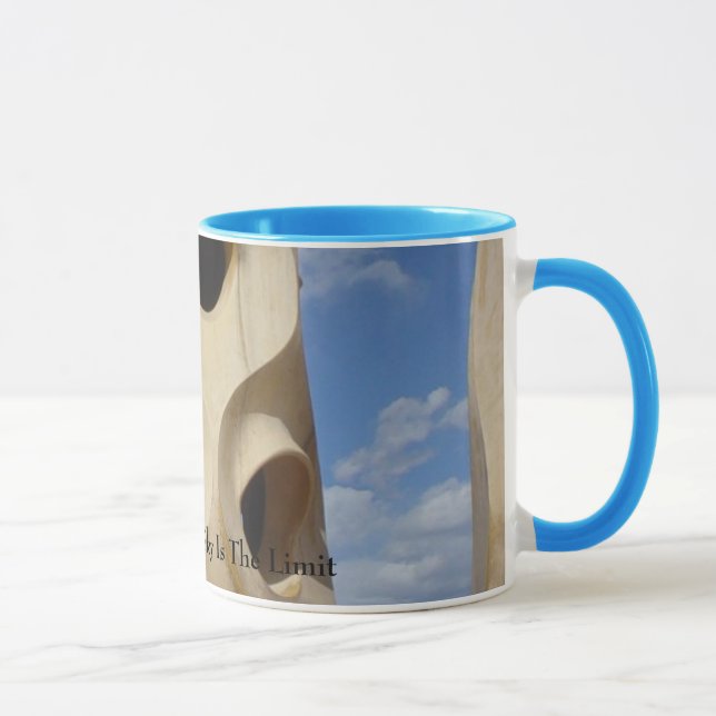 Barcellona - der Himmel ist die Grenze Tasse (Rechts)