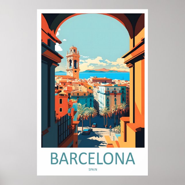 Barcelona 4 poster (Vorne)