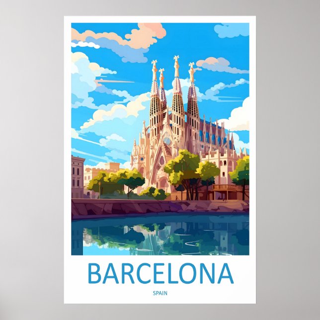 Barcelona 8 poster (Vorne)
