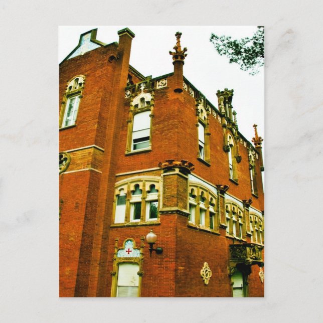Barcelona Architektur Postkarte (Vorderseite)