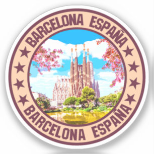 Barcelona Aufkleber
