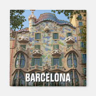 Barcelona Casa Batllo Spanien Magnet