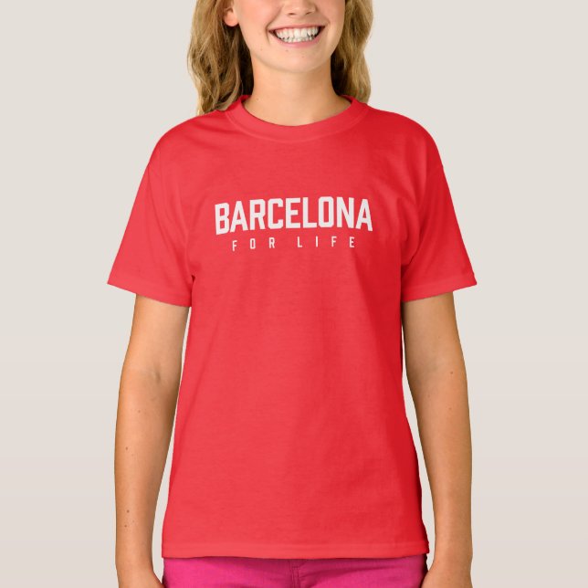 Barcelona For Life T-Shirt (Vorderseite)