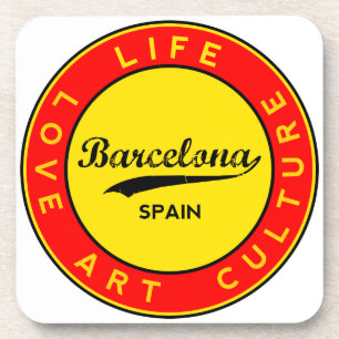 Barcelona Getränkeuntersetzer