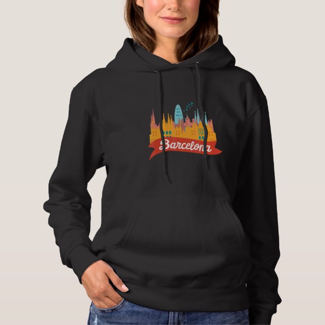 Barcelona Hoodie (Vorderseite)