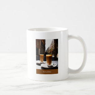 Barcelona-Kaffeepause Kaffeetasse