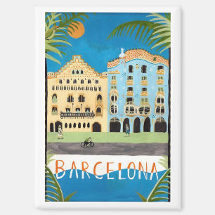 Barcelona Kühlschrank Magnet