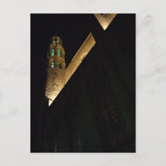 Barcelona Night Postkarte
