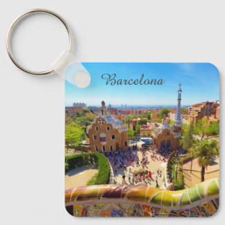 Barcelona, Park Guell Schlüsselanhänger