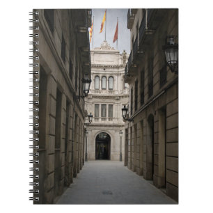 Barcelona-Passage — Minimales Licht Notizblock