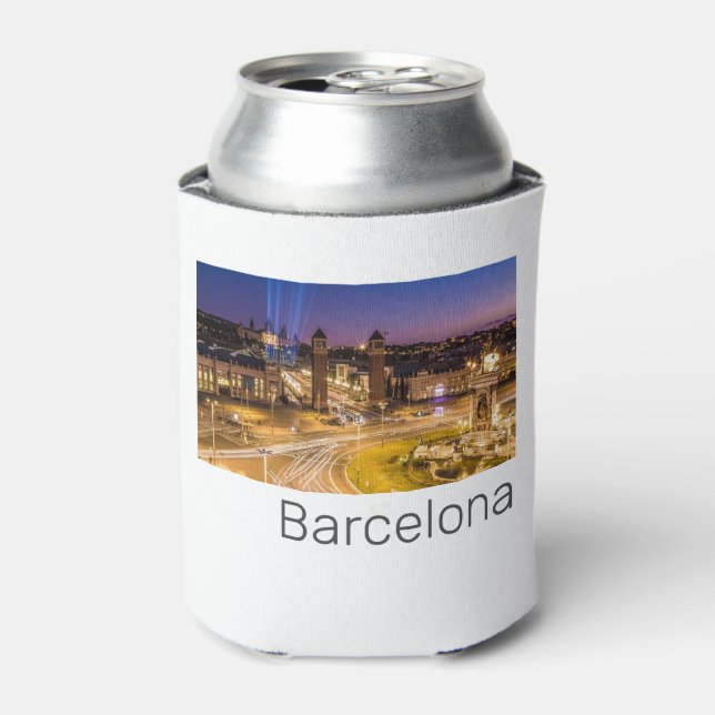 Barcelona Plaza de Espana Katalonien Spanien Sunse Dosenkühler (Kanne Vorderseite)