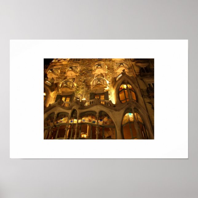 Barcelona Poster (Vorne)
