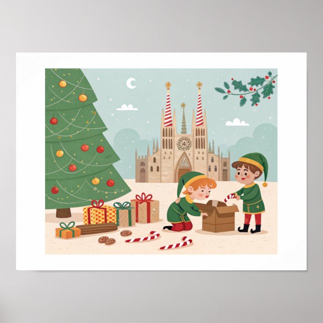 Barcelona Poster (Vorne)