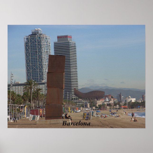 Barcelona Poster (Vorne)