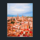 Barcelona Postkarte<br><div class="desc">Stadtbild von Barcelona.</div>