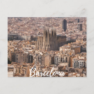 Barcelona Postkarte