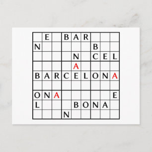 BARCELONA POSTKARTE