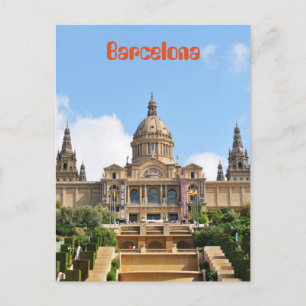 Barcelona Postkarte