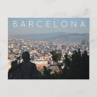 Barcelona Postkarte