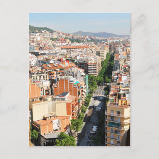 Barcelona Postkarte