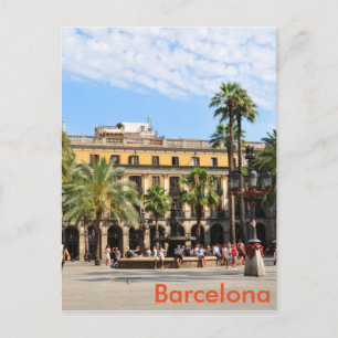 Barcelona Postkarte