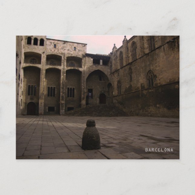 Barcelona Postkarte (Vorderseite)