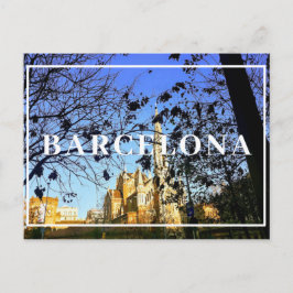 Barcelona Postkarte
