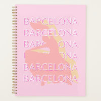 Barcelona Reisen Kunst, Spanien Kunst, Rosa, Paste