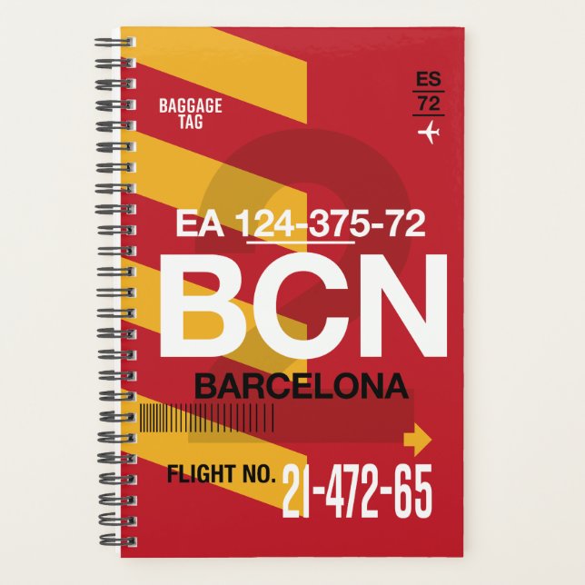 Barcelona - Reiseplaner 2026 Planer (Vorderseite)