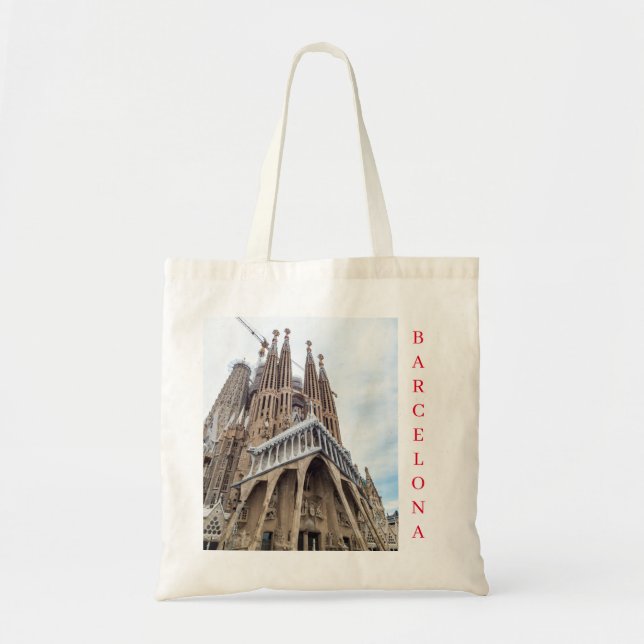 Barcelona Sagrada Familia Aussicht Tasche (Vorne)