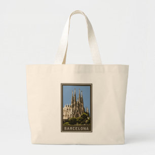 Barcelona Sagrada Familia Jumbo Stoffbeutel
