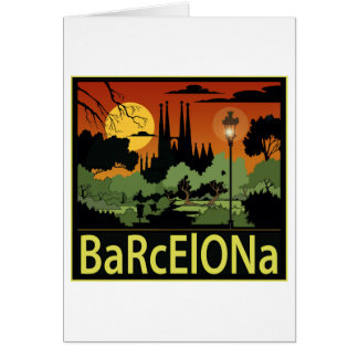 Barcelona Sagrada Familia Karte