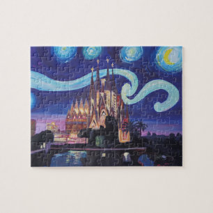 Barcelona Sagrada Familia Van Gogh inspiriert