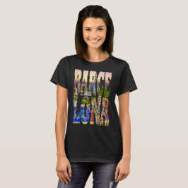 Barcelona-Sonnenaufgang-Foto-moderne einzigartige T-Shirt