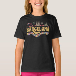 Barcelona Spanien Europa T-Shirt