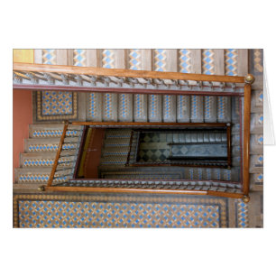 Barcelona, Spanien - farbenfrohe Bahnhofskarte
