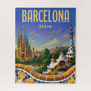 Barcelona Spanien Gaudí Architektur Mittelmeer