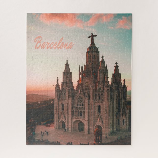 Barcelona-Spanien-Kirche (Vertikal)