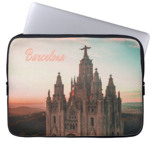 Barcelona Spanien Kirche Laptopschutzhülle