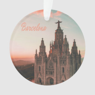 Barcelona-Spanien-Kirche Ornament
