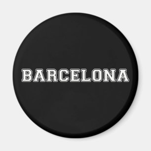 Barcelona Spanien Magnet
